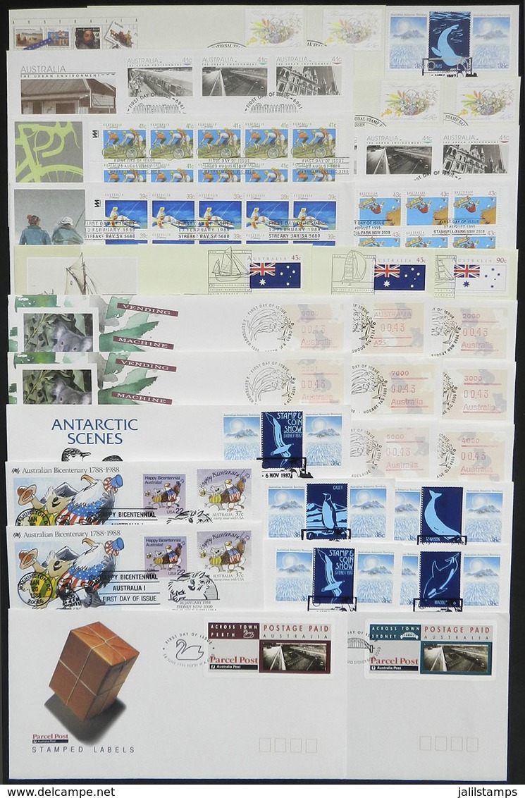 AUSTRALIA: 30 Modern FDC Covers, Very Thematic, VF Quality! - Sonstige & Ohne Zuordnung