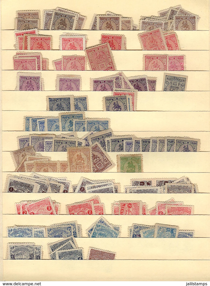HONDURAS: Large Number (probably Thousands) Of Stamps Mounted On Stock Pages, Most Used And In General Of Fi - Honduras