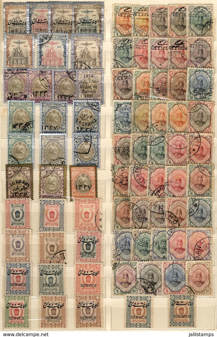 IRAN: Interesting Accumulation Of Old Stamps, Fine To Very Fine General Quality. - Iran