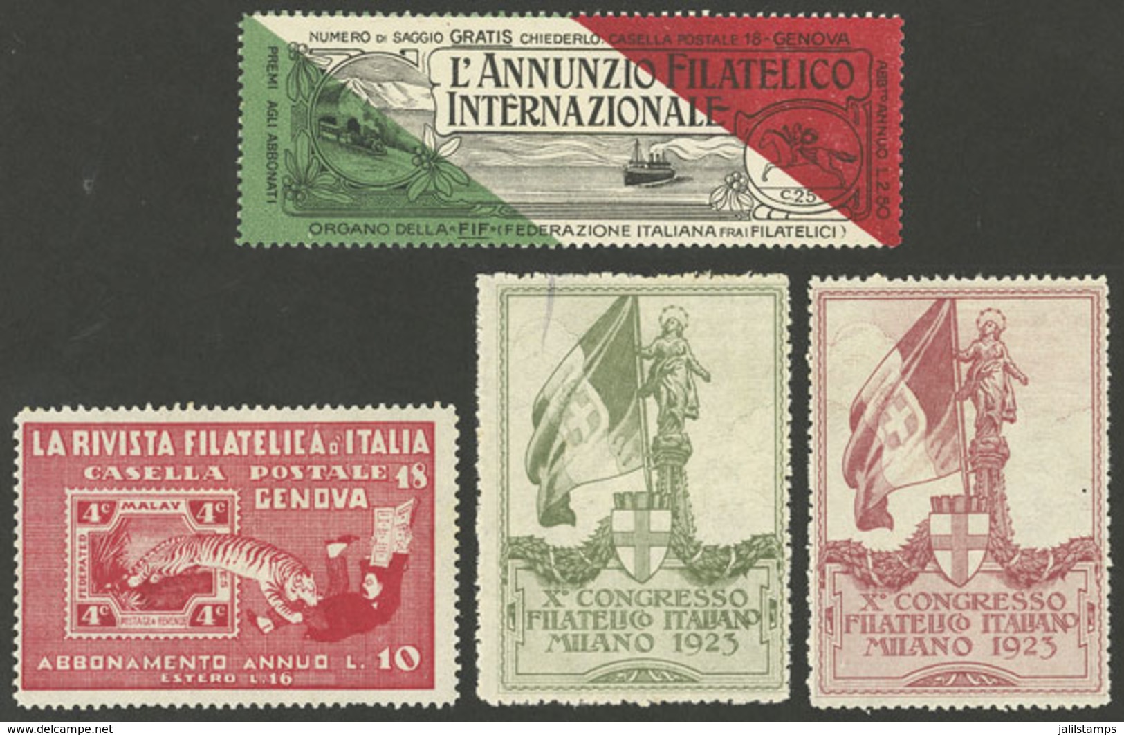 ITALY: Lot Of Old Cinderellas, VF Quality! - Etichette Di Fantasia