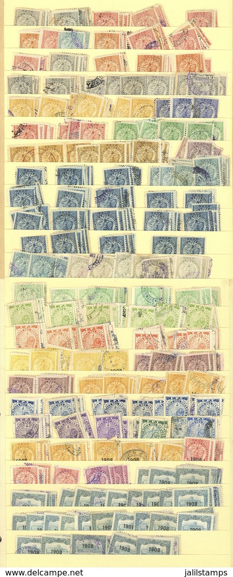 PARAGUAY: Large Number Of Stamps (many Hundreds, Probably Thousands) Mounted On Stock Pages, Most Used (perf - Paraguay