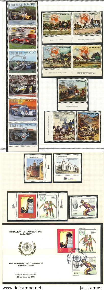 PARAGUAY: Collection In Album Of Modern Stamps And Sets, Including Many Of The Stamps Issued Between 1978 An - Paraguay
