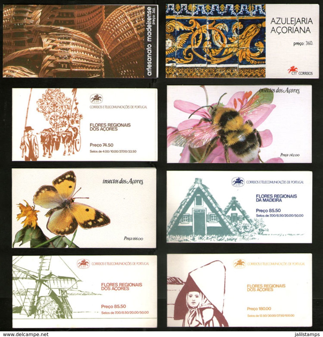 PORTUGAL: Lot Of 12 Very Thematic Modern Booklets (some Of Azores And Madeira), Very Fine General Quality! - Altri & Non Classificati