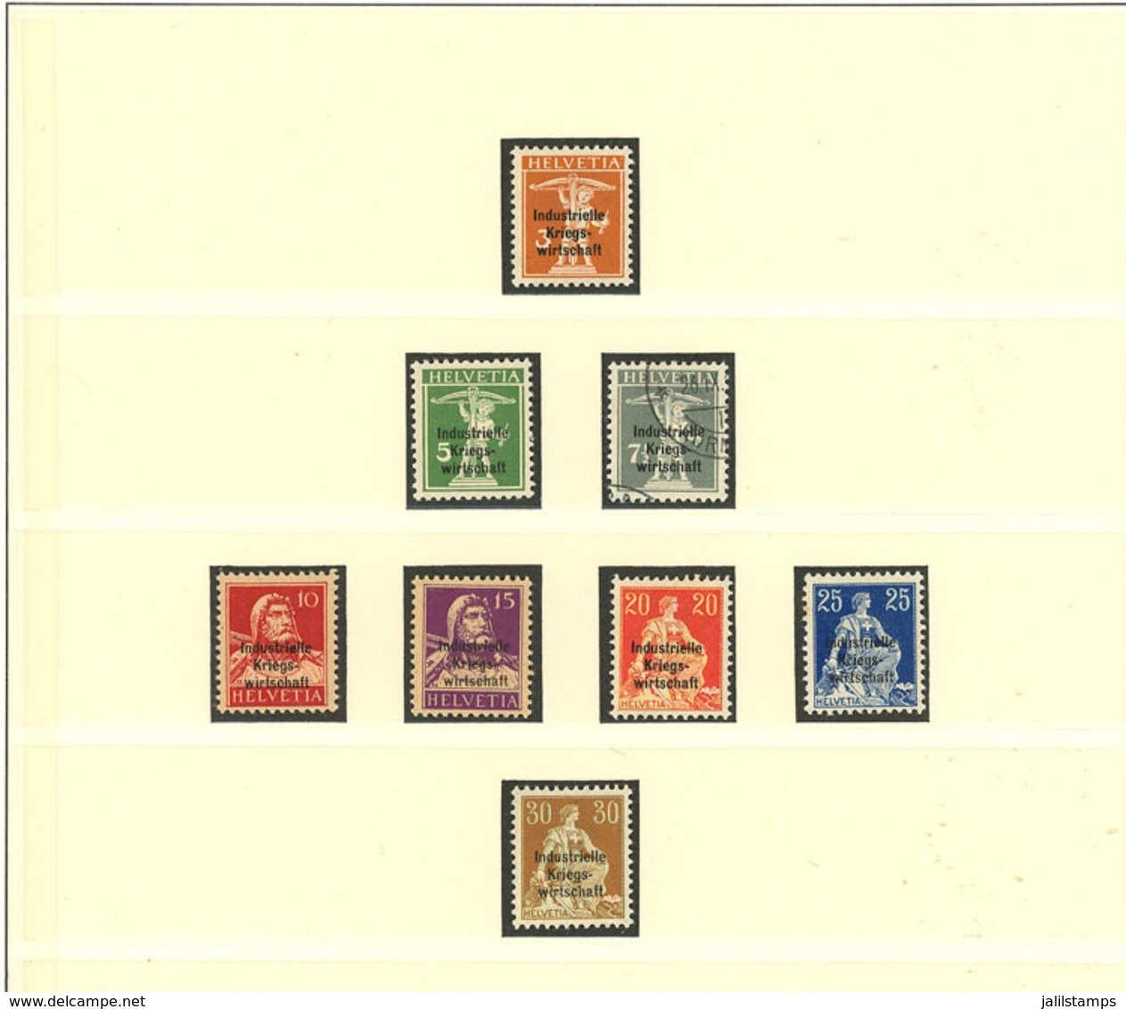 SWITZERLAND: OFFICIAL STAMPS, Airmail, Telegraph Stamps, Postage Dues, Etc.: Collection On Album Pages Includin - Sonstige & Ohne Zuordnung