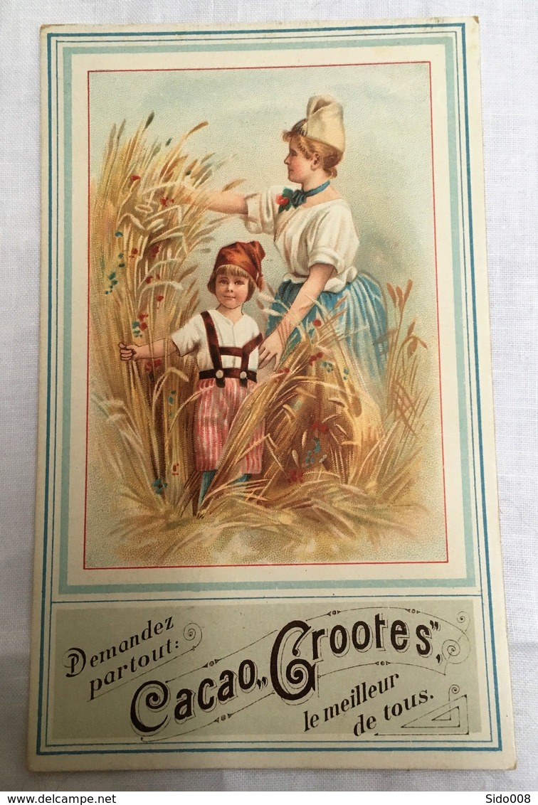 Chromo Cacao Grootes 9,5 Cm X 15,4 Cm - Autres & Non Classés