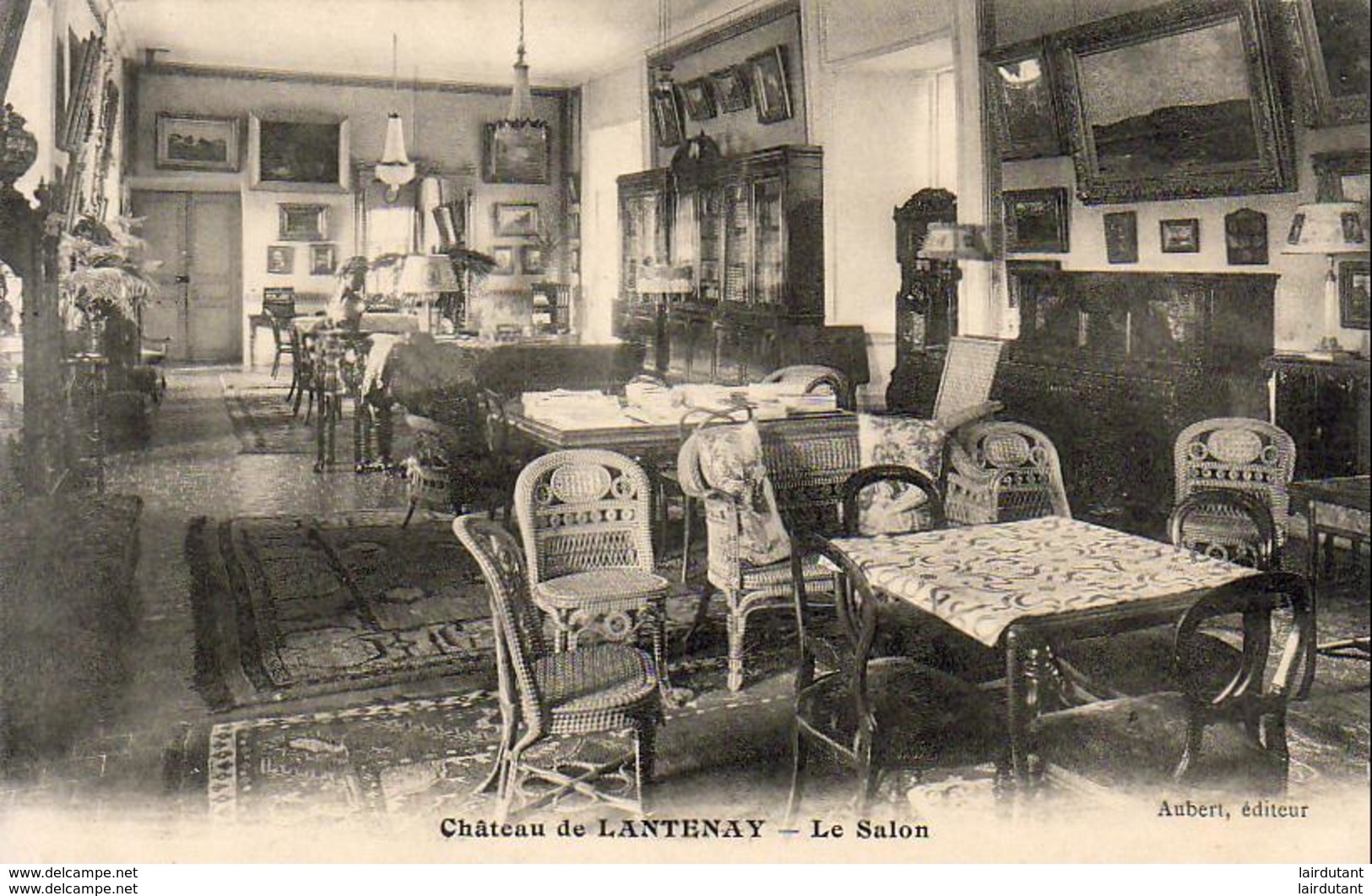 D21  Château De LANTENAY  Le Salon      ( Plombières Les Dijon ) - Other & Unclassified