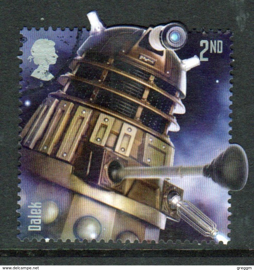 Great Britain 2013 Single 2nd Class Stamp From Doctor Who Mini Sheet. - Gebruikt