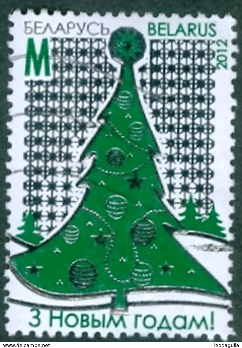 BELARUS  # 933  -  CHRISTMAS TREE  -  2012 - Wit-Rusland