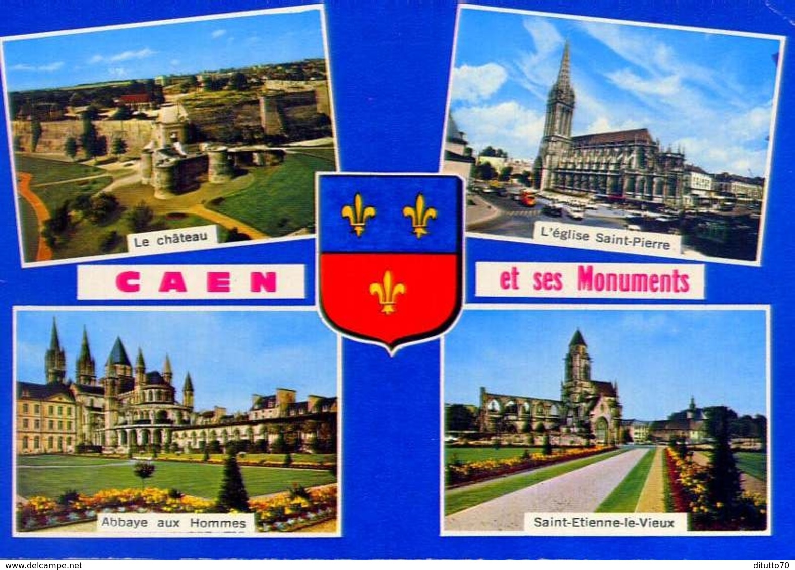 Caen - Et Ses Monuments - Formato Grande Non Viaggiata – E 12 - Altri & Non Classificati