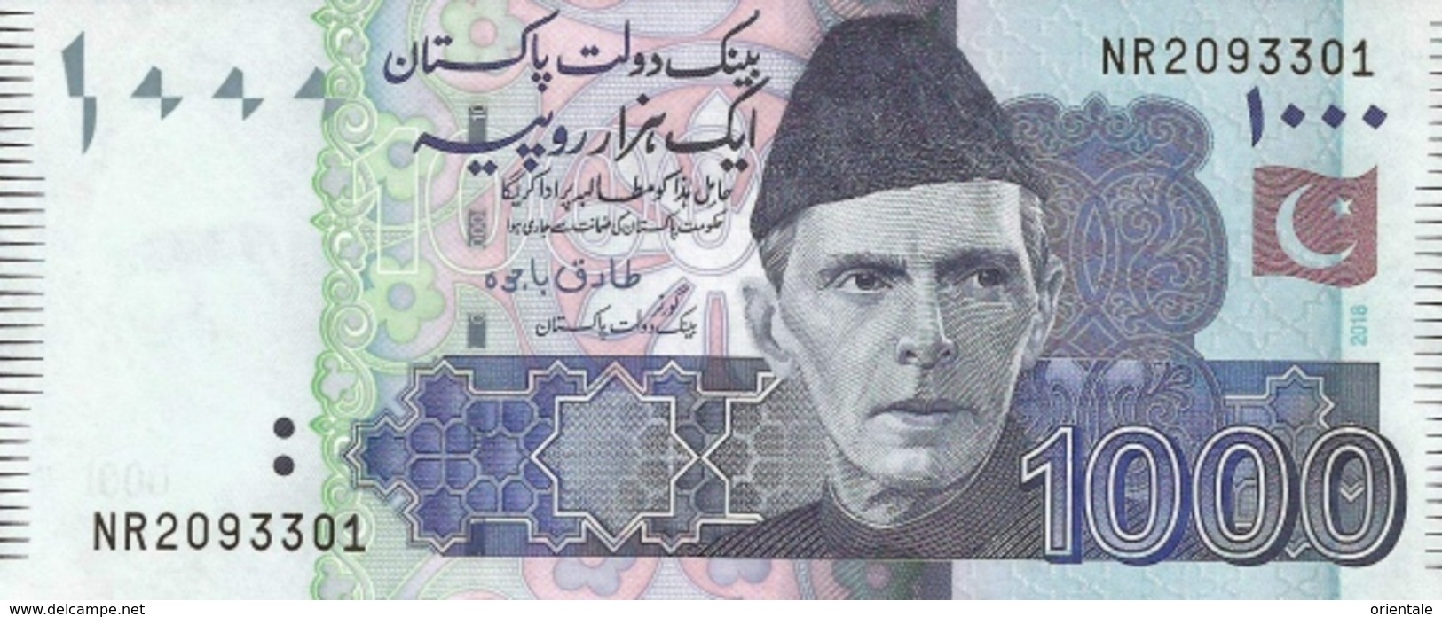 PAKISTAN P. 50l 1000 R 2018 UNC - Pakistan