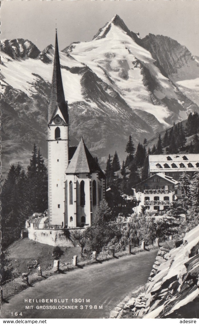 HEILIGENBLUT (Kärnten) Mit Großglockner, Gelaufen, 2 Sonderstempel Großglockner, Sehr Gute Erhaltung - Heiligenblut