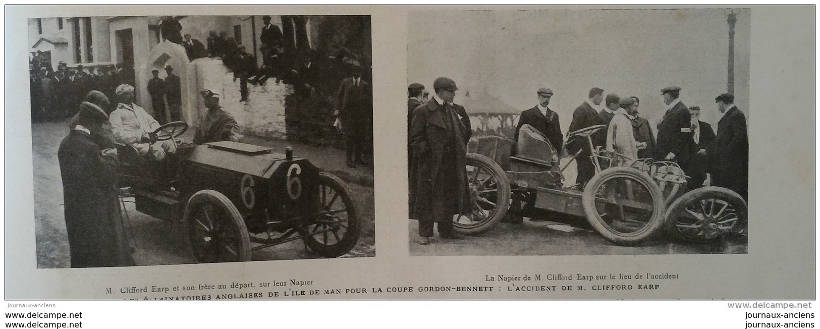 1904 INFLUENCE FRANÇAISE AU MAROC - GUERRE RUSSO JAPONAISE - YALU  - COUPE GORDON BENNETT - GENERAL BOER