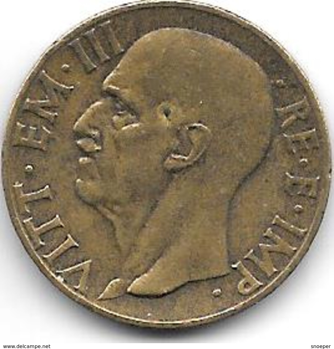 *italy 10 Centesimi 1939 Km 74a - 1900-1946 : Victor Emmanuel III & Umberto II