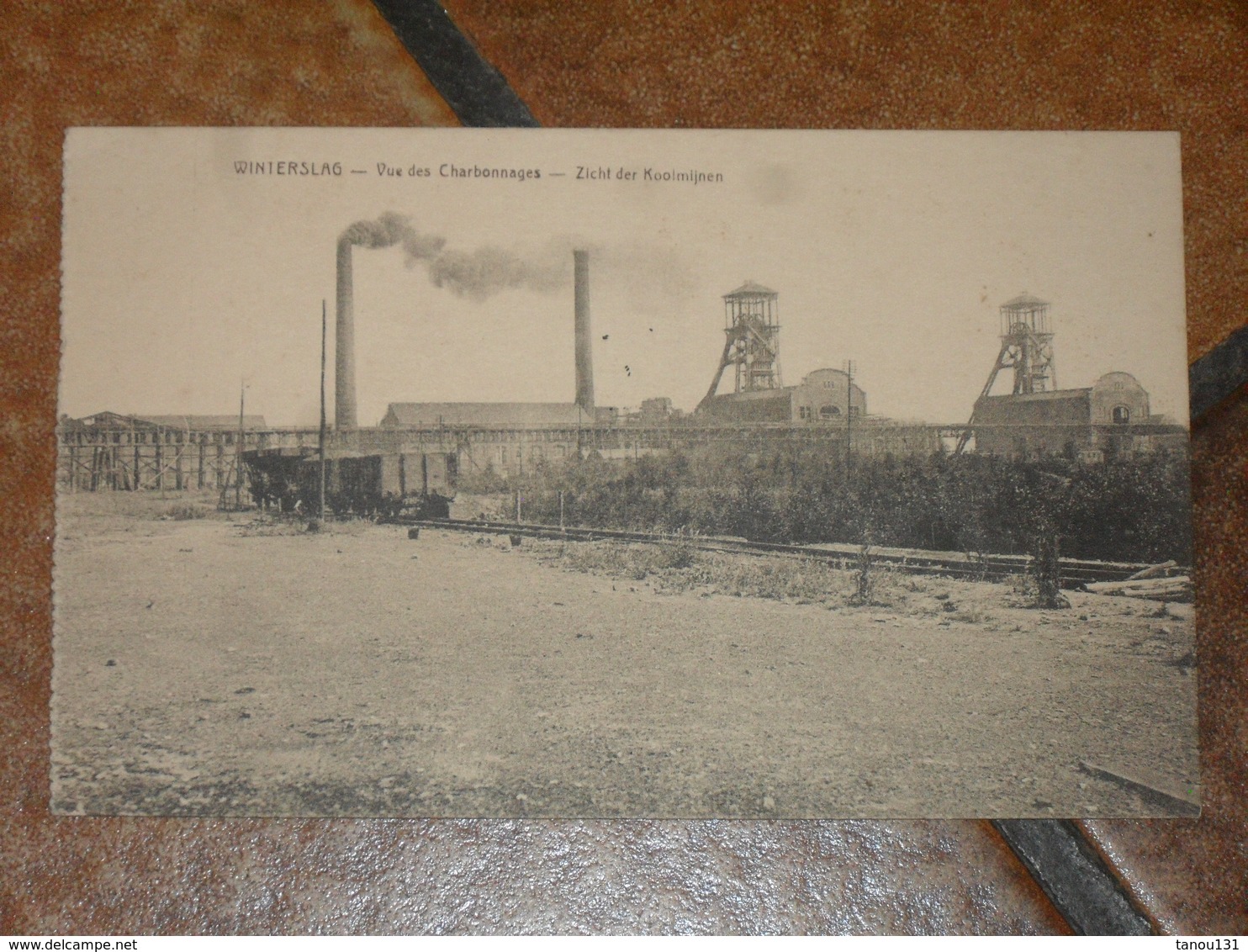 WINTERSLAG. VUE DES CHARBONNAGES - ZICHT DER KOOLMIJNEN. - Genk