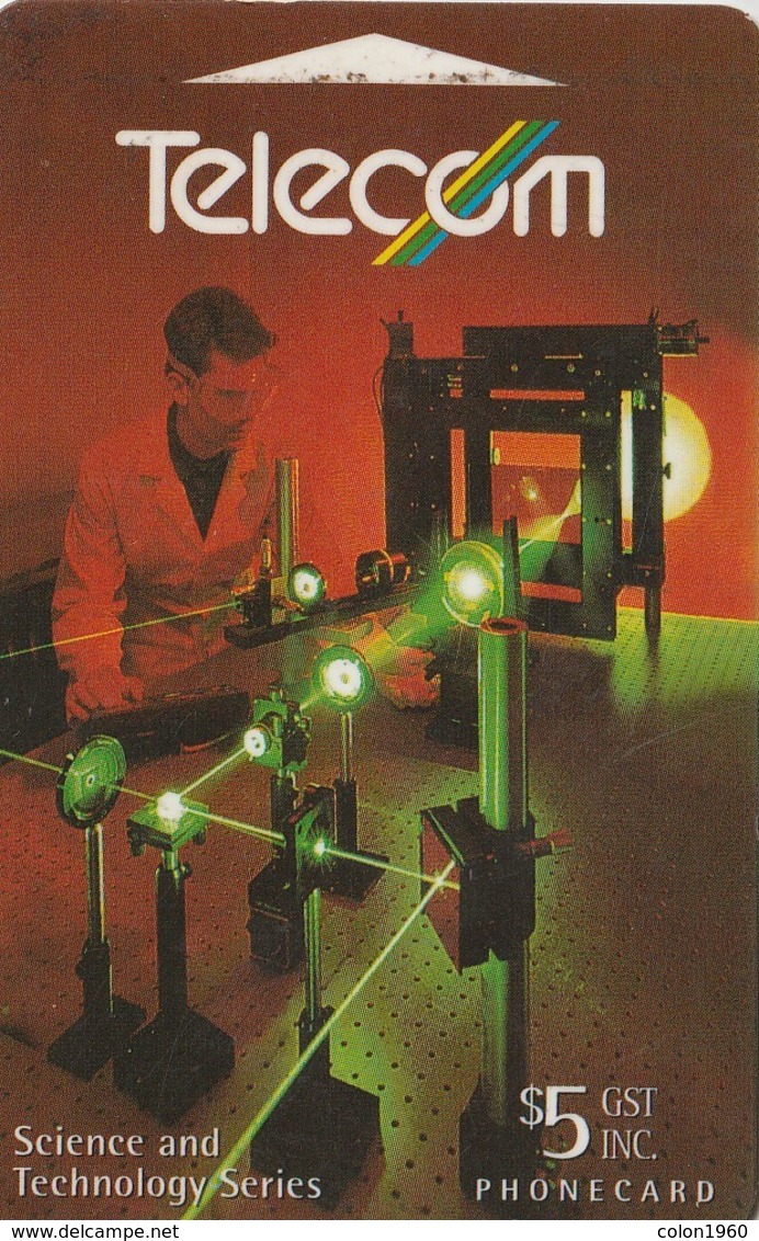 TARJETA TELEFONICA DE NUEVA ZELANDA, Physics (ESPI Laser Method). G-083. (077) - Nueva Zelanda