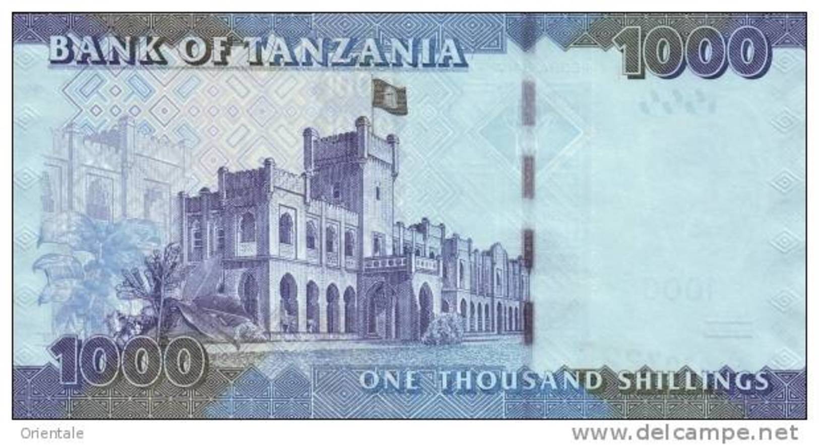 TANZANIA P. 41b 1000 S 2015 UNC - Tanzania