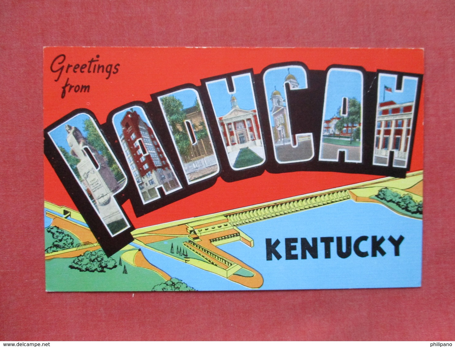 Kentucky >Paducah   Greetings  > Ref 3402 - Louisville