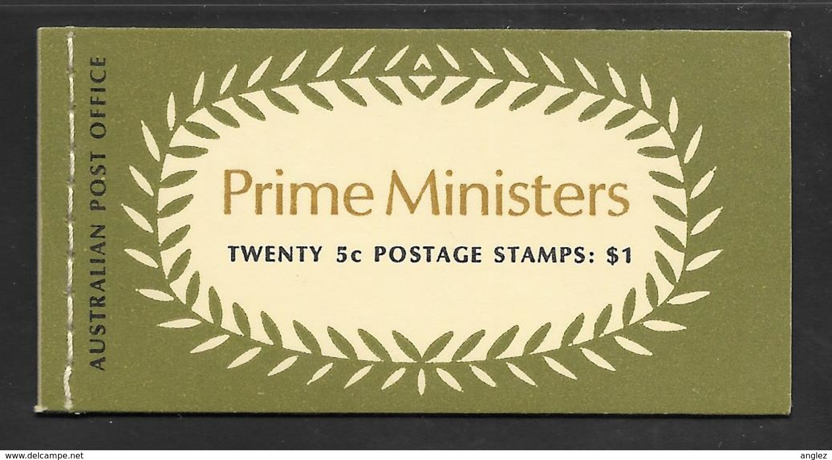 Australia - 1969 $1 Prime Ministers Booklet - N69/3 Edition S.G. SB45 MNH - Markenheftchen