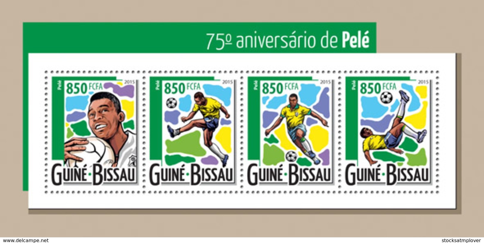 Guinea Bissau 2015  Pelé  Soccer Football - Guinea-Bissau