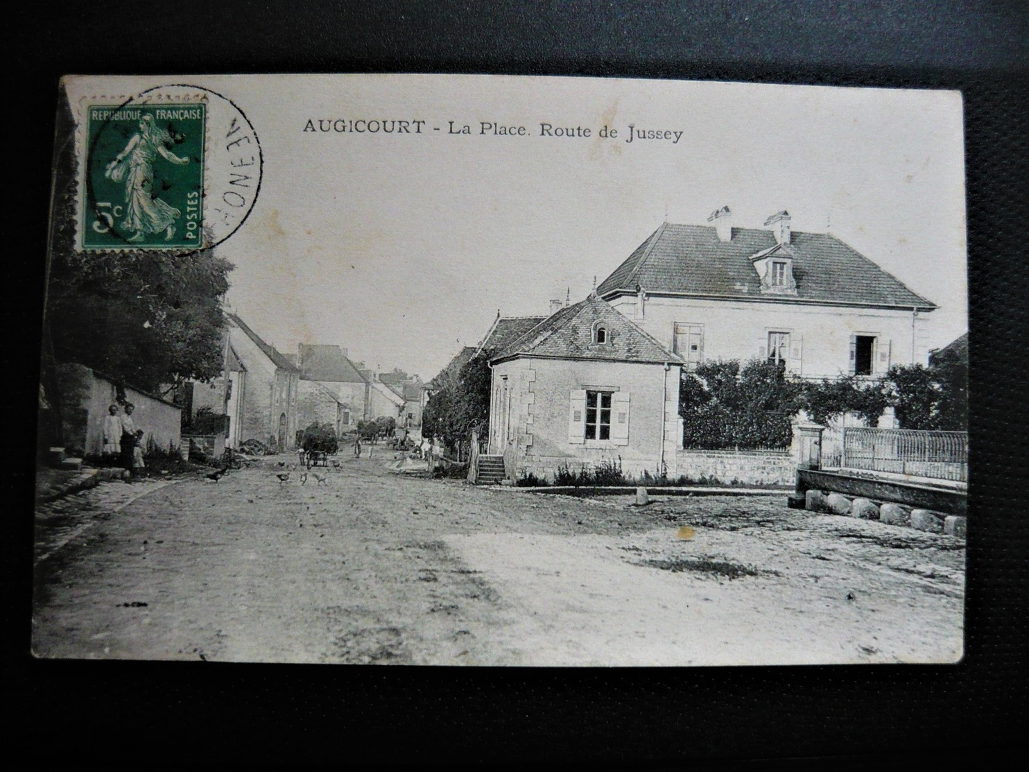 AUGICOURT 70 -La  Place - Route De Jussey (  Le Presbytère ) - Sonstige & Ohne Zuordnung