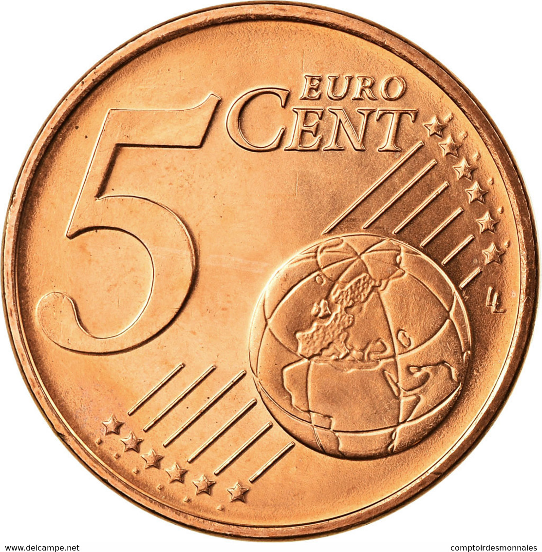 Autriche, 5 Euro Cent, 2008, SPL, Copper Plated Steel, KM:3084 - Autriche