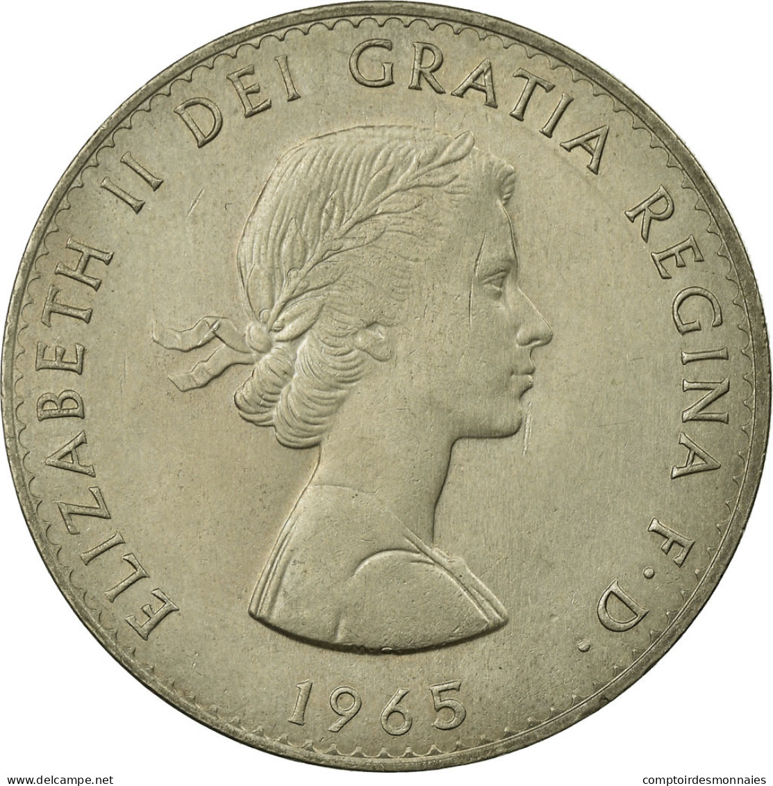 Monnaie, Grande-Bretagne, Elizabeth II, Crown, 1965, TTB, Copper-nickel, KM:910 - L. 1 Crown