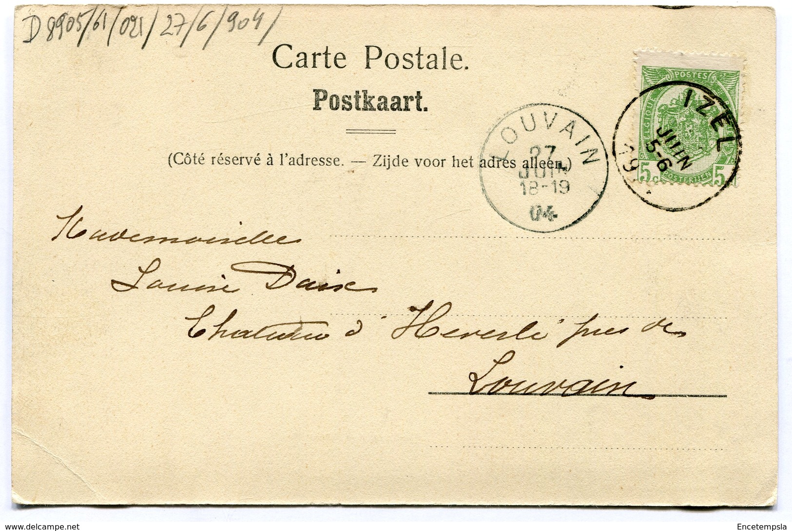 CPA - Carte Postale - Belgique - Vallée De La Semois - Château Des Croisettes - 1904 (B8814) - Chiny