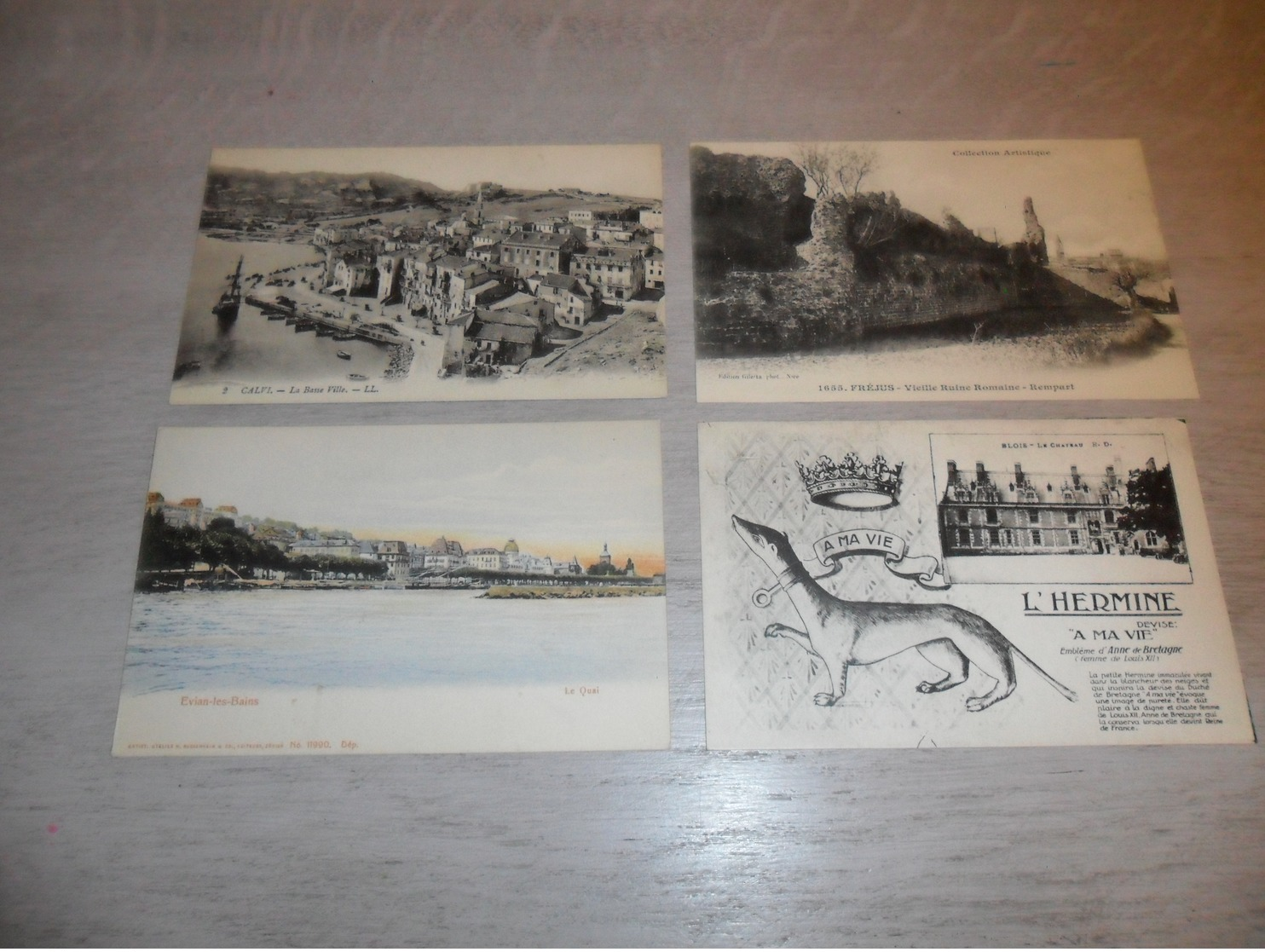 Beau lot de 60 cartes postales de France      Mooi lot van 60 postkaarten van Frankrijk    - 60 scans