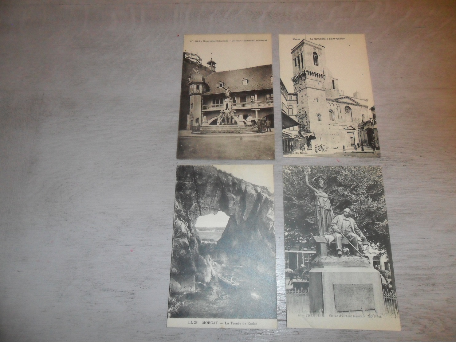 Beau lot de 60 cartes postales de France      Mooi lot van 60 postkaarten van Frankrijk    - 60 scans