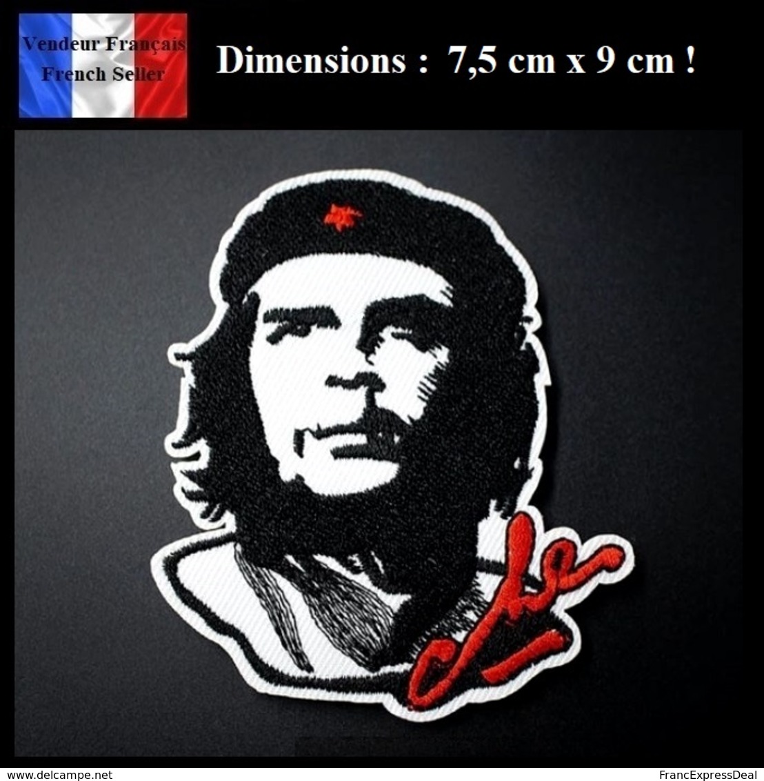 Écusson Brodé Thermocollant NEUF ( Patch Embroidered ) - Che Guevara ( Ref 1 ) - Scudetti In Tela