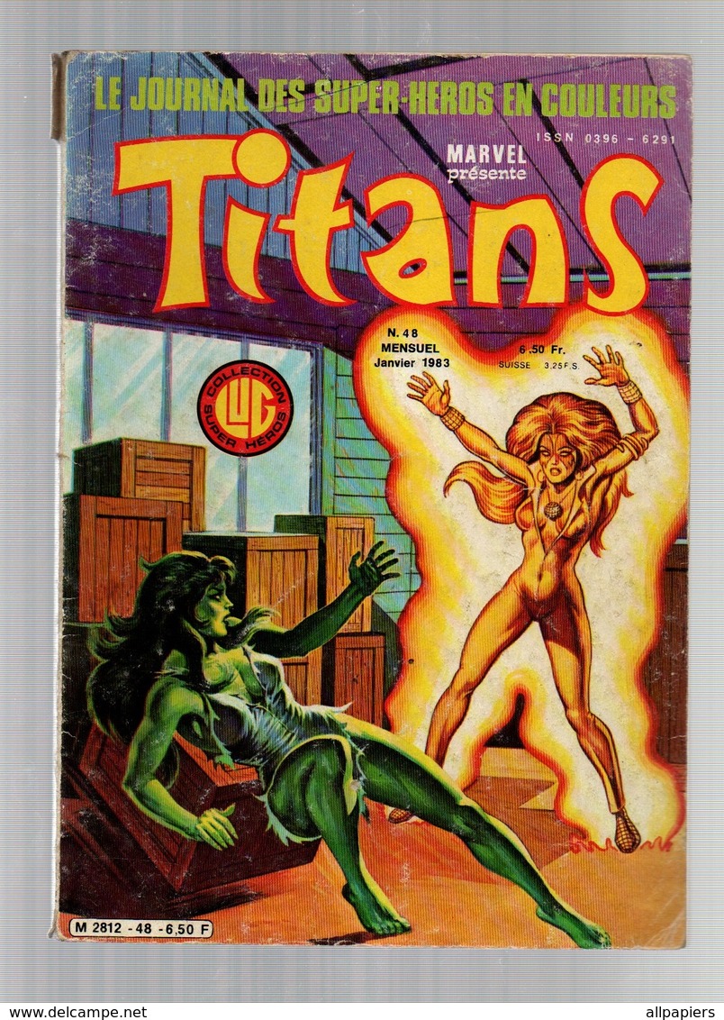 Titans N°48 La Guerre Des étoiles - Machine-Man - Mikros - Dazzler - Histoire Des Jeux Olympiques... - Titans