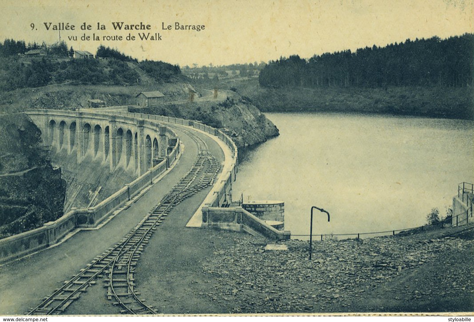 Vallée De La WARCHE Le Barrage Vu De La Route De Walk - Malmedy