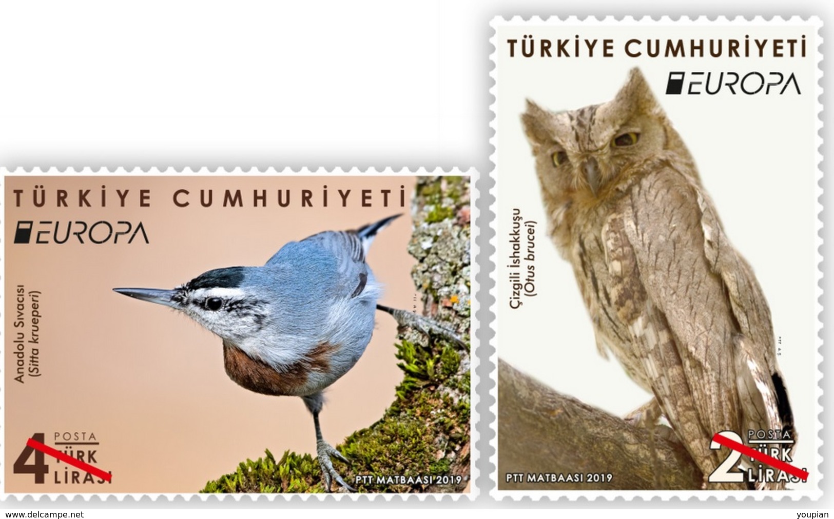 Turkey, Europa 2019, MNH Set - Ungebraucht