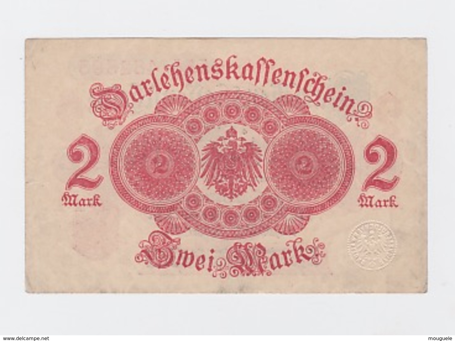 Billet De 1 Mark  Du 12-8-1914  Pick 53 Neuf Papier Blanc - Altri & Non Classificati