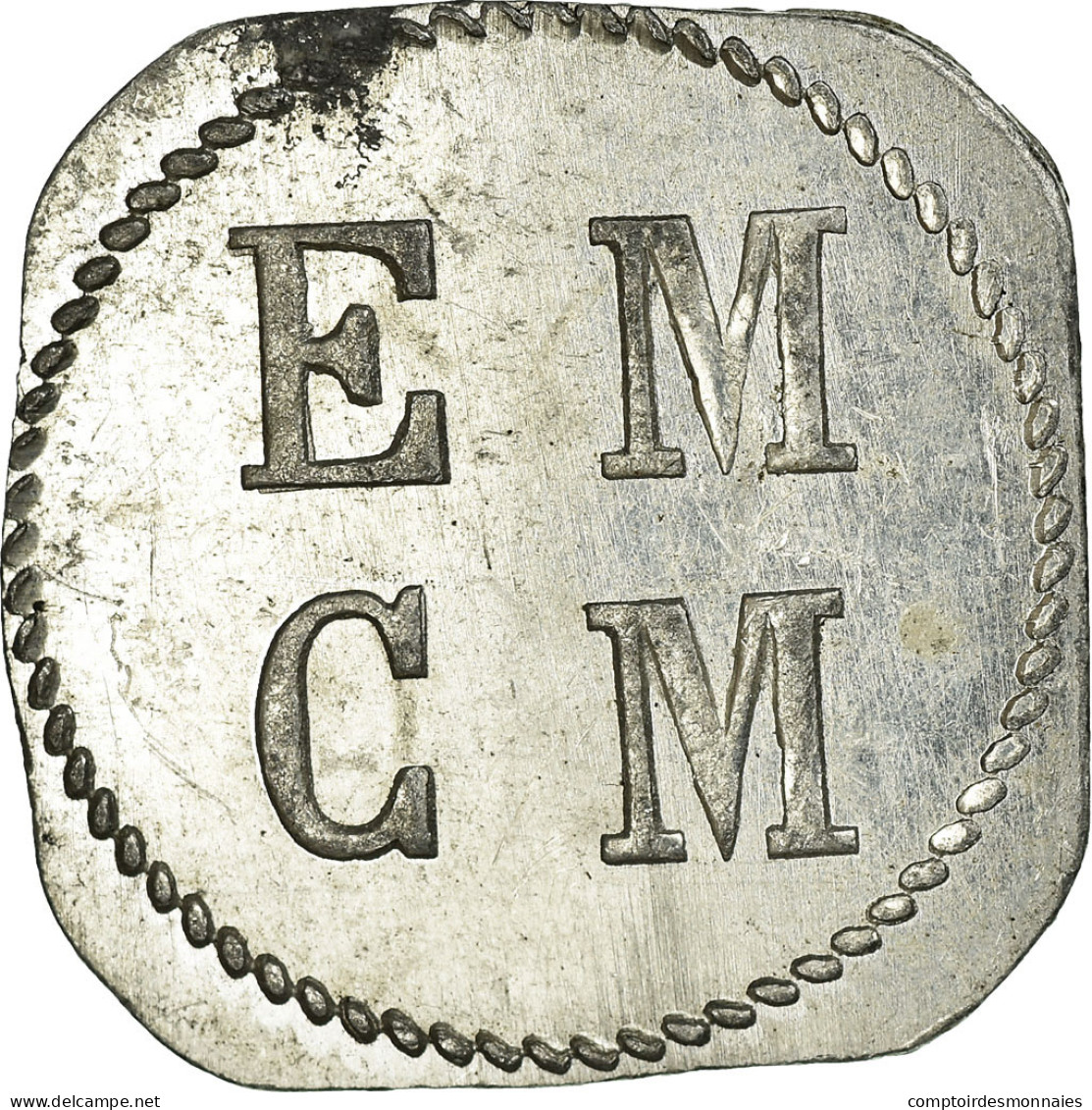 Monnaie, France, E. M. C. M, Saint-Hippolyte-du-Fort, 25 Centimes, SUP - Monétaires / De Nécessité