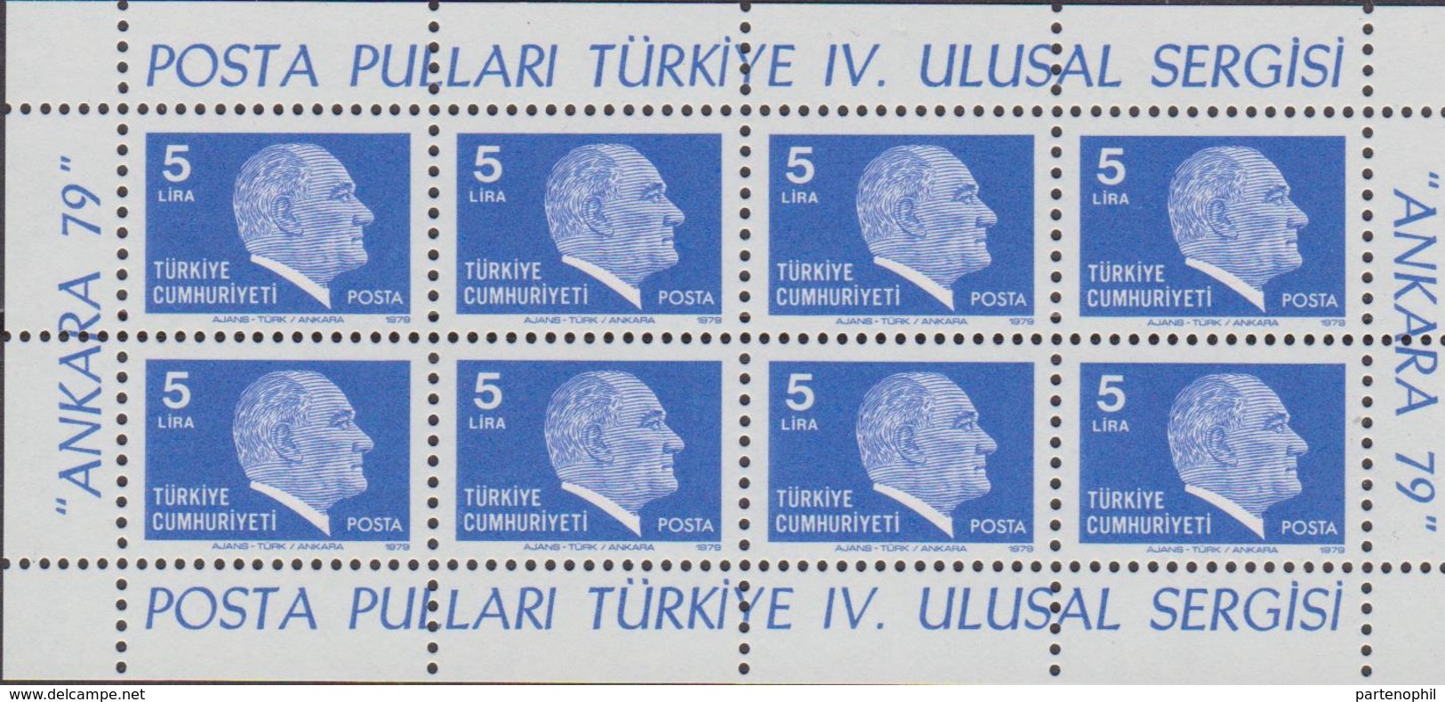 Turchia Turkey - Sergisi Sheet MNH - Blocchi & Foglietti