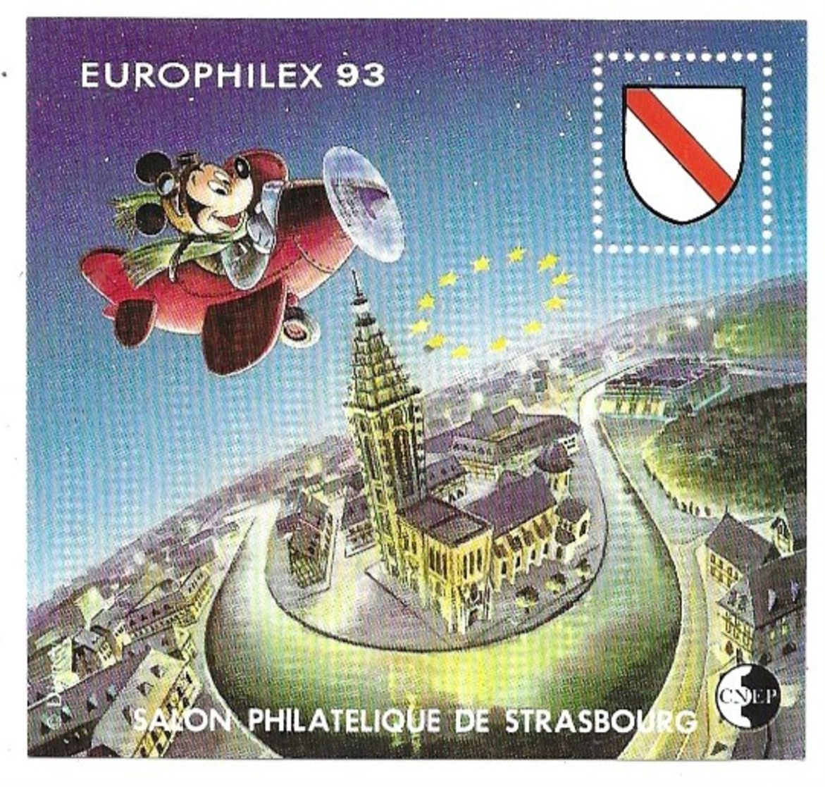 CNEP Europhilex 93 Salon Philatelique De Strasbourg - CNEP