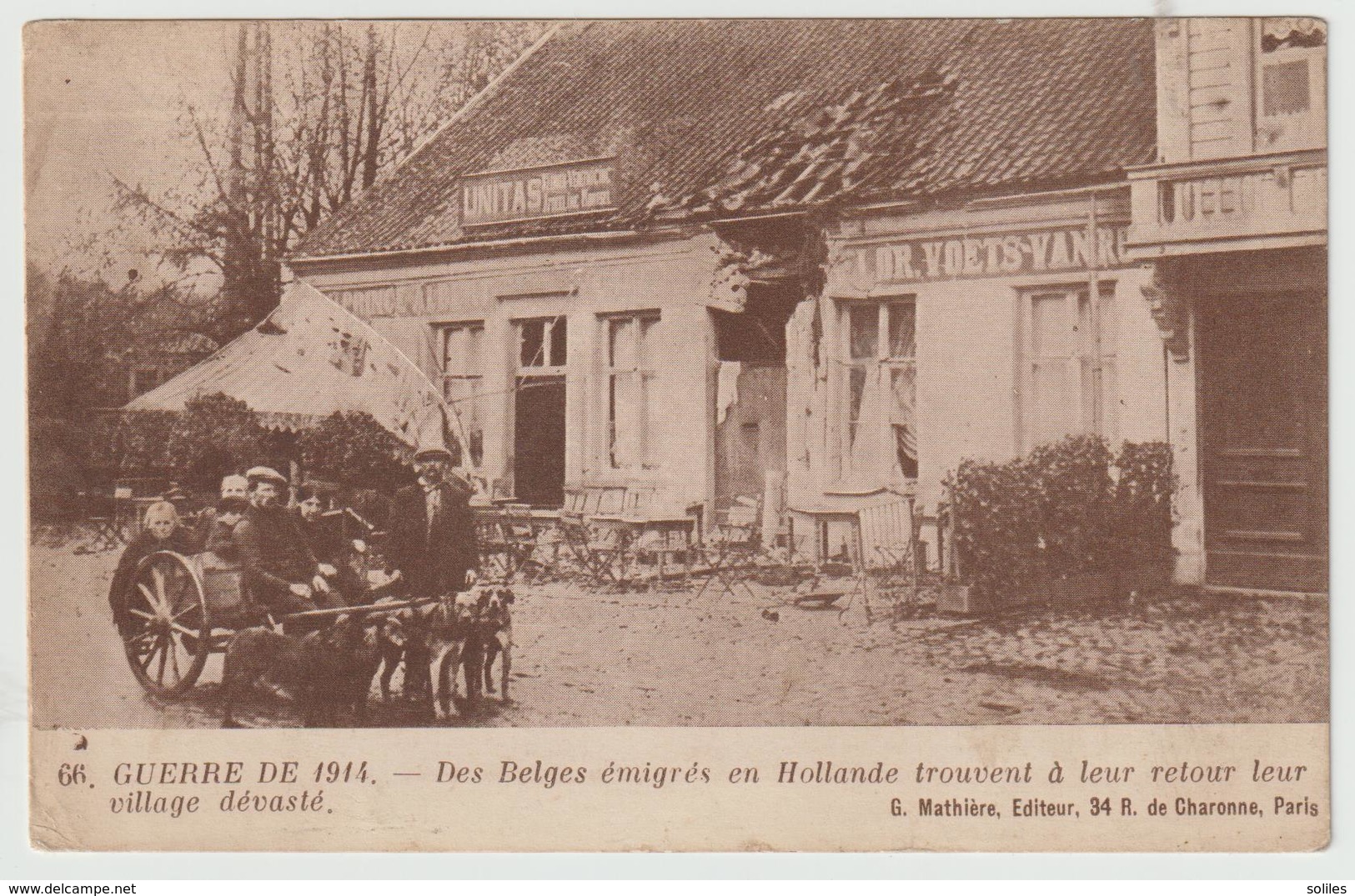 Des Belges émigrés En Hollande Trouvent à Leur Retour Leur Village Dévasté - Guerre 1914-18