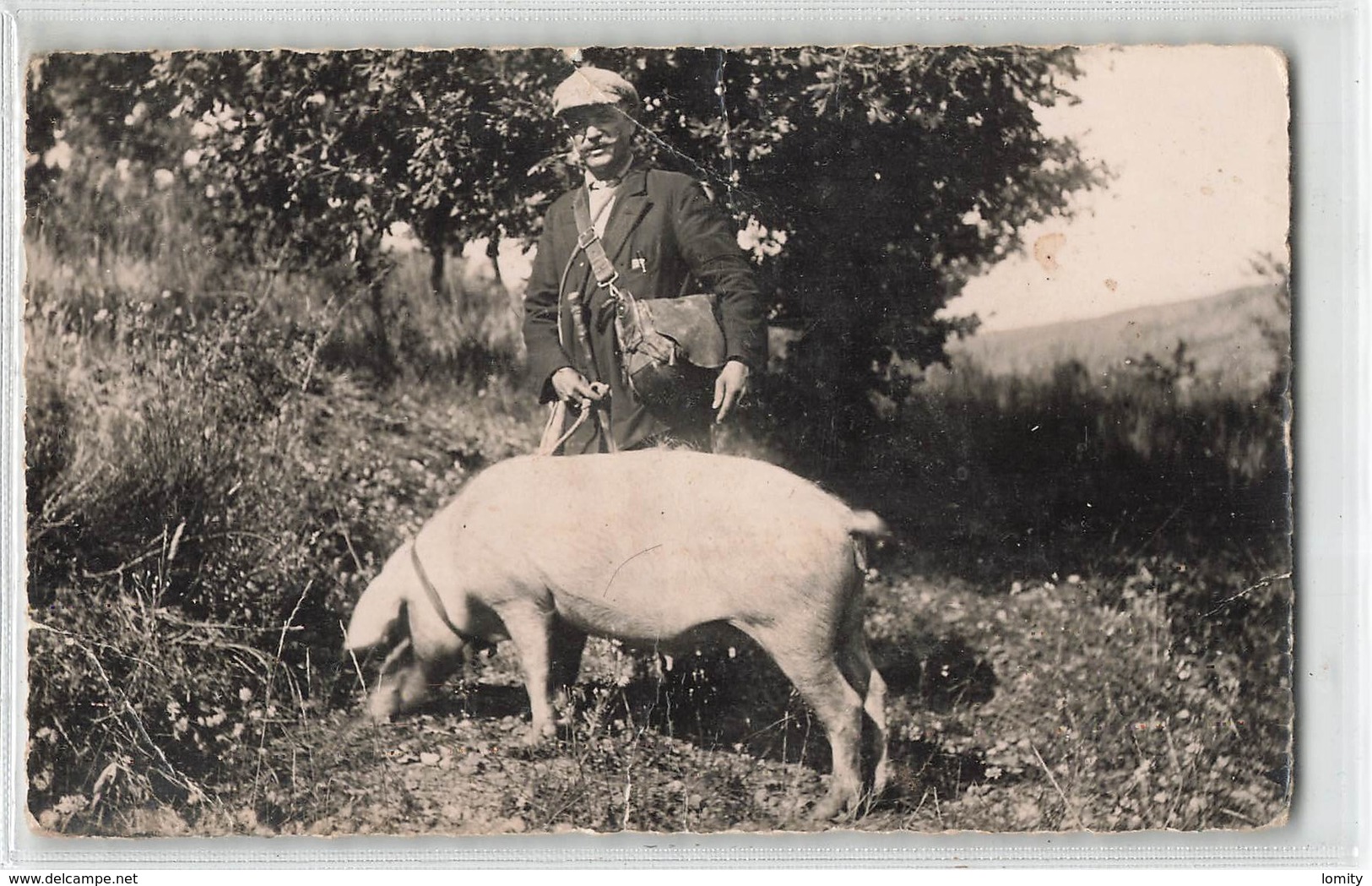 04 Riez Chercheur De Truffes De Riez Et Montagnac CPSM PF - Autres & Non Classés