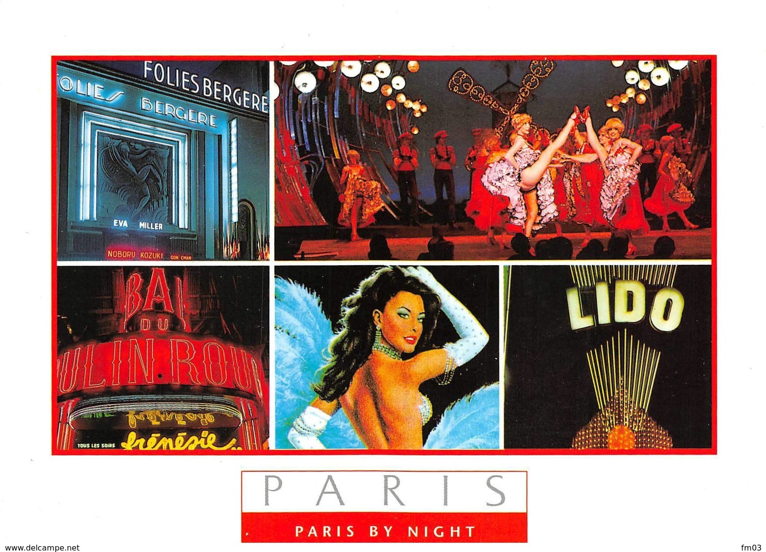 Aslan Folies Bergère Lido Le Moulin Rouge - Aslan