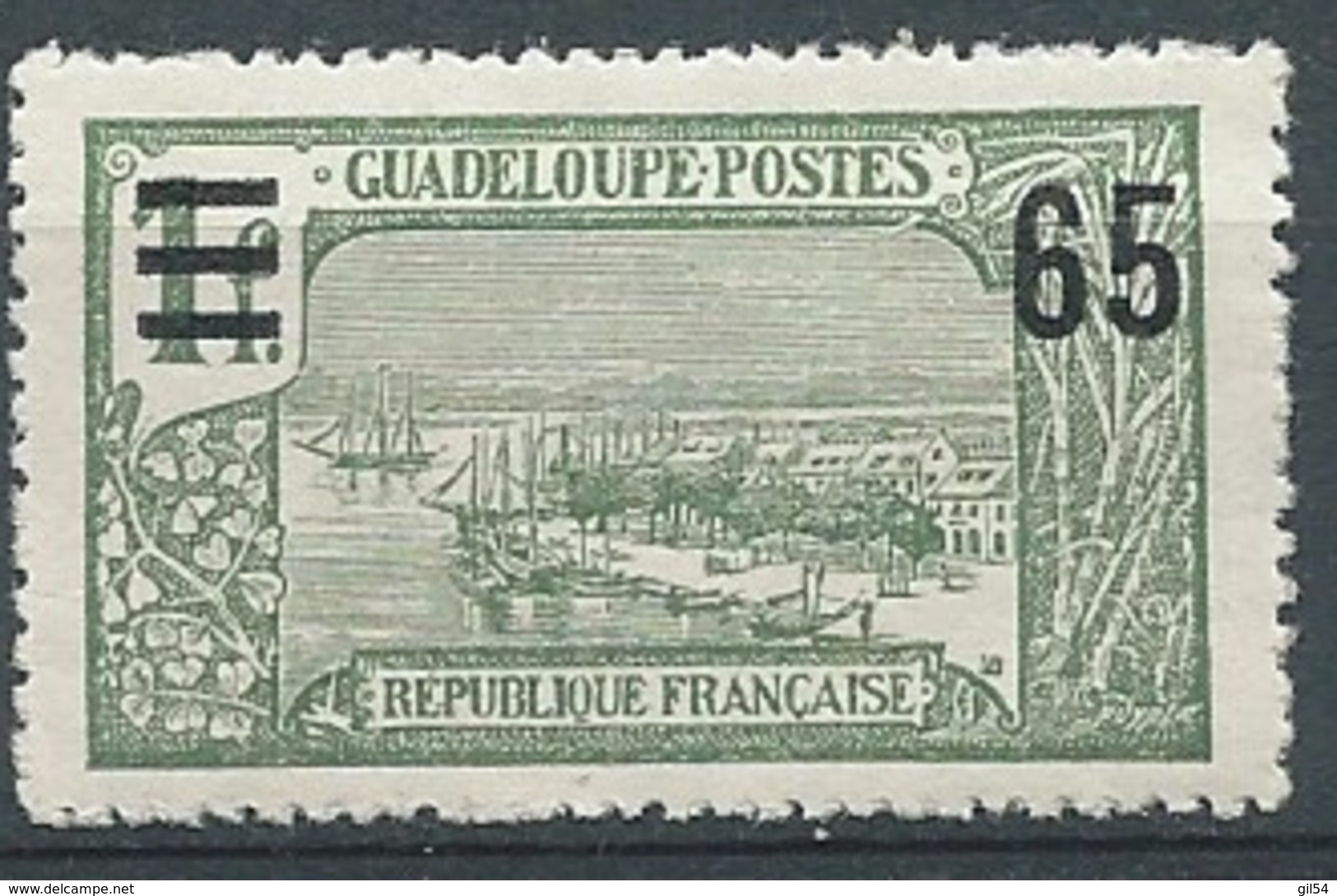 Guadeloupe - Yvert N° 90 *  Po 63009 - Unused Stamps