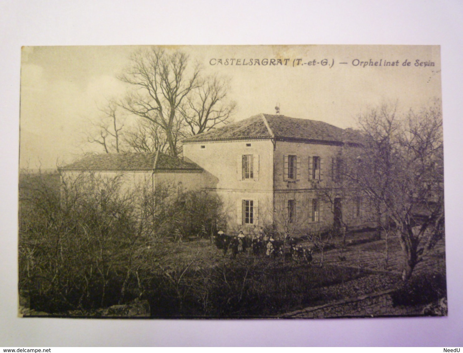 GP 2019 - 1441  CASTELSAGRAT  (Tarn-et-Garonne)  :  ORPHELINAT De SEVIN   1926   XXX - Otros & Sin Clasificación