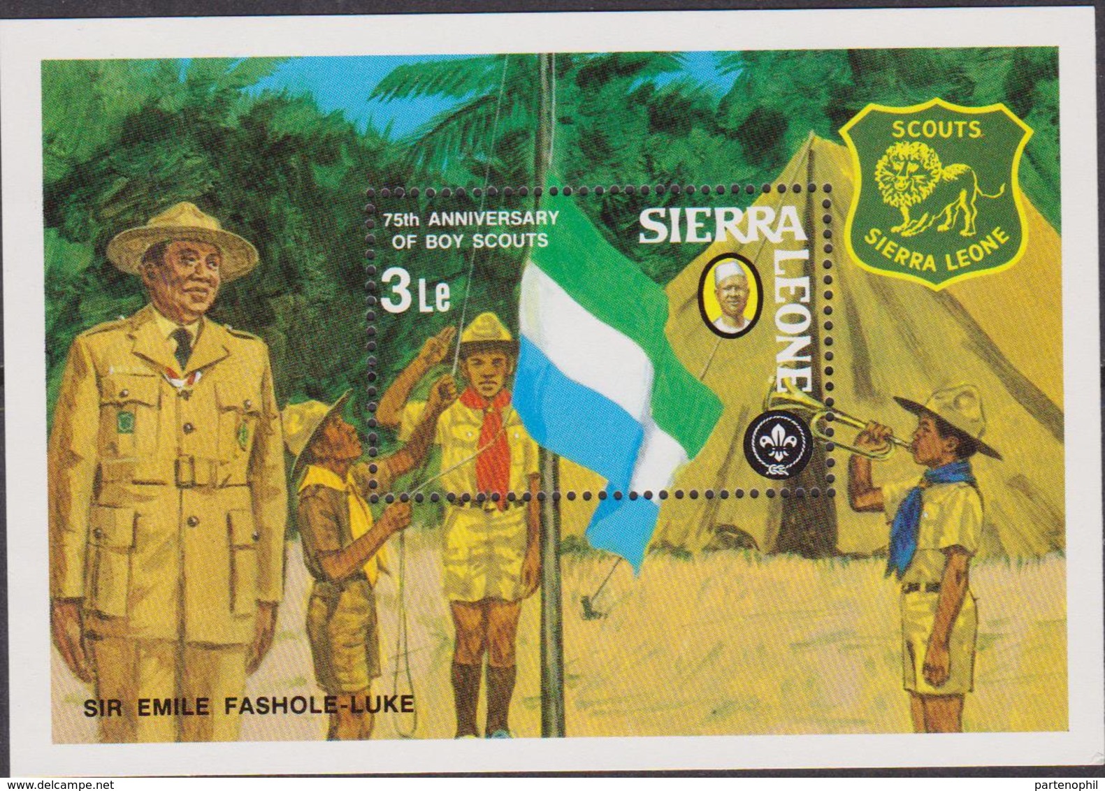 Sierra Leone Scout' Set MNH - Nuovi