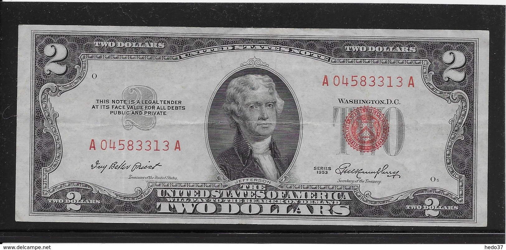 Etats Unis - 2 Dollars - Pick N°380 - SUP - National Currency