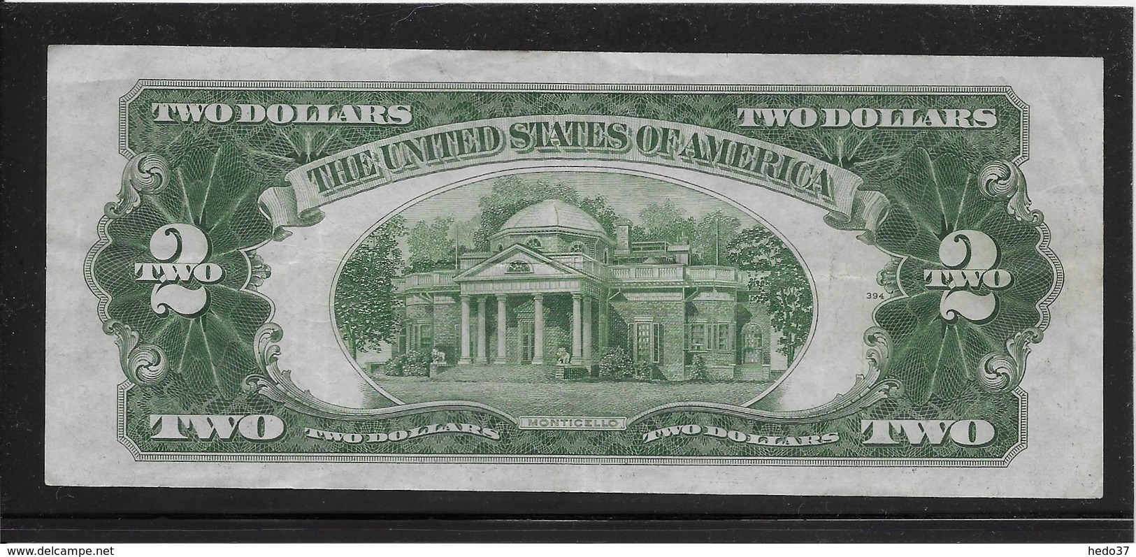 Etats Unis - 2 Dollars - Pick N°380 - SUP - National Currency