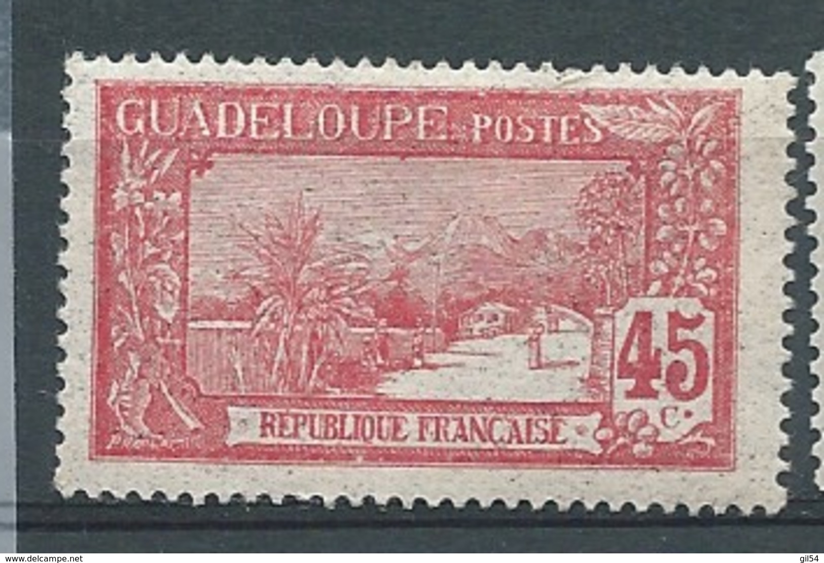 Guadeloupe  - Yvert N°  84  *  Po 63112 - Unused Stamps