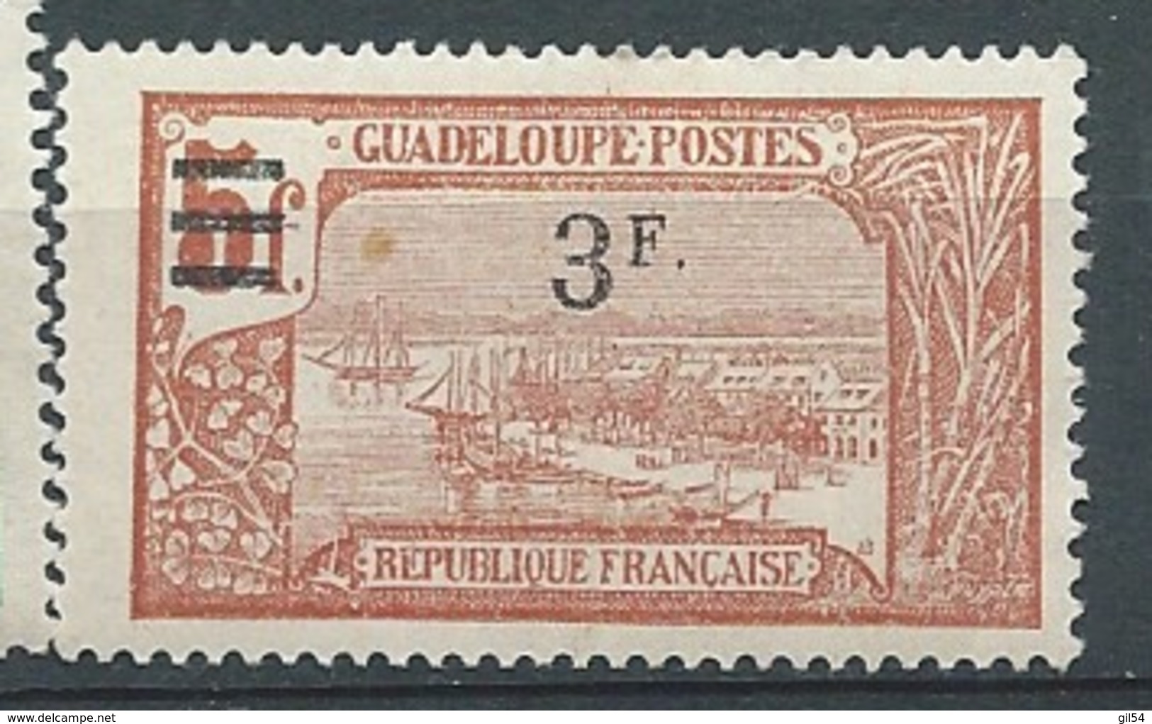 Guadeloupe  - Yvert N°  96  *  Po 63120 - Ungebraucht