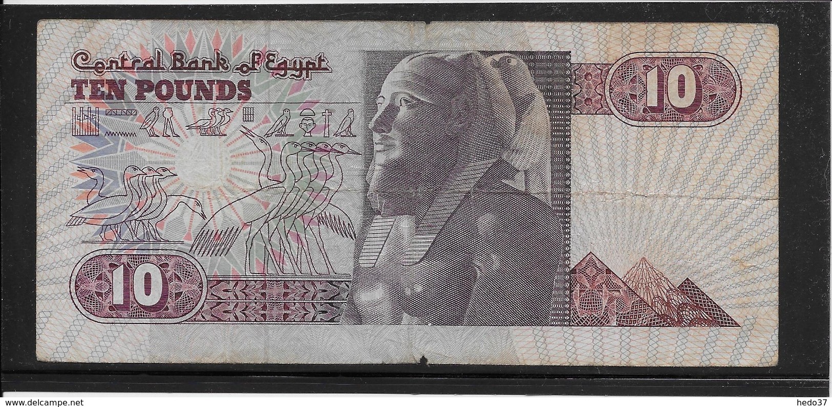 Egypte - 10 Pounds - Pick N°51 - TB - Egipto