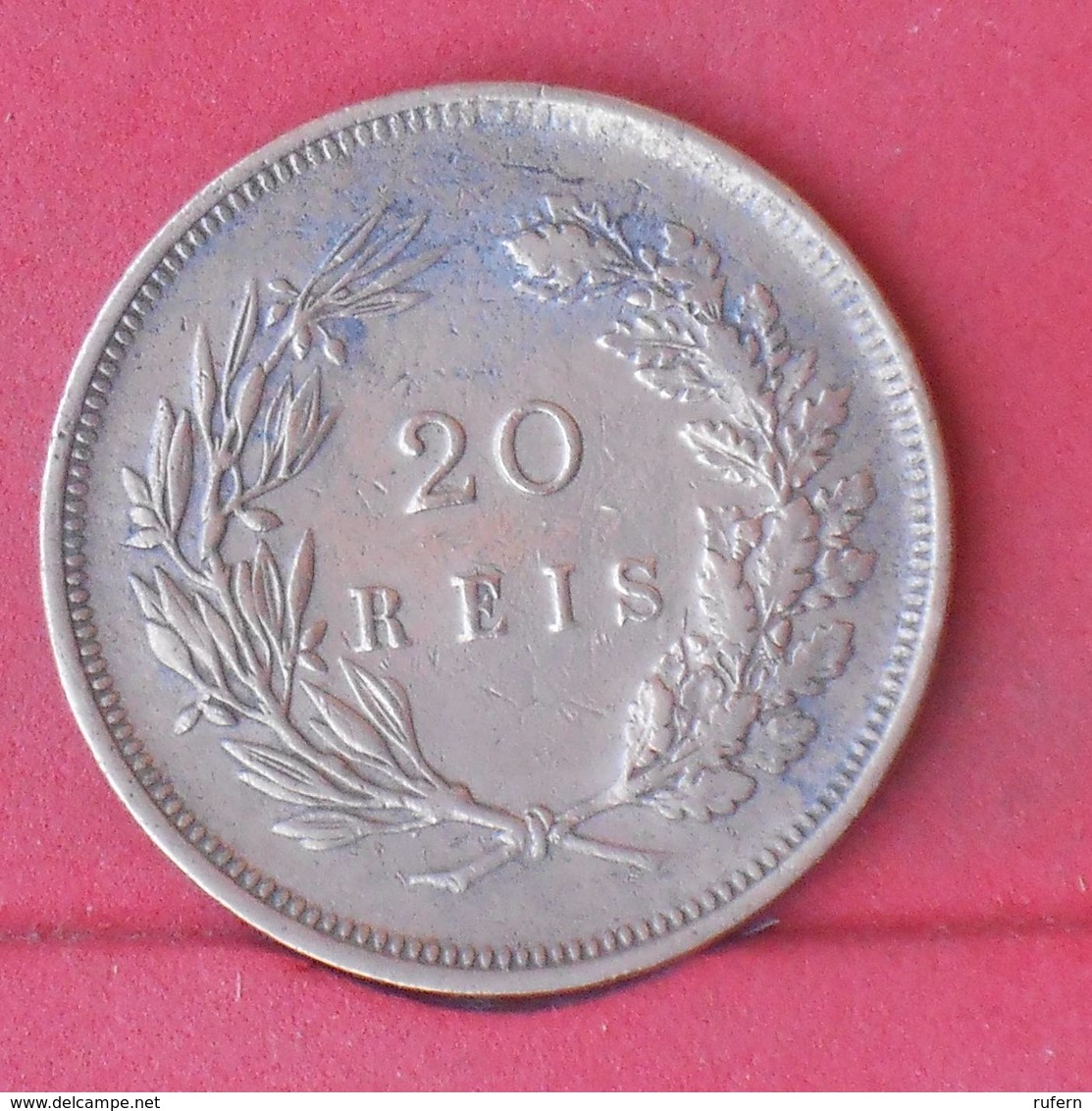 PORTUGAL 20 REIS 1892 -    KM# 533 - (Nº29241) - Portugal