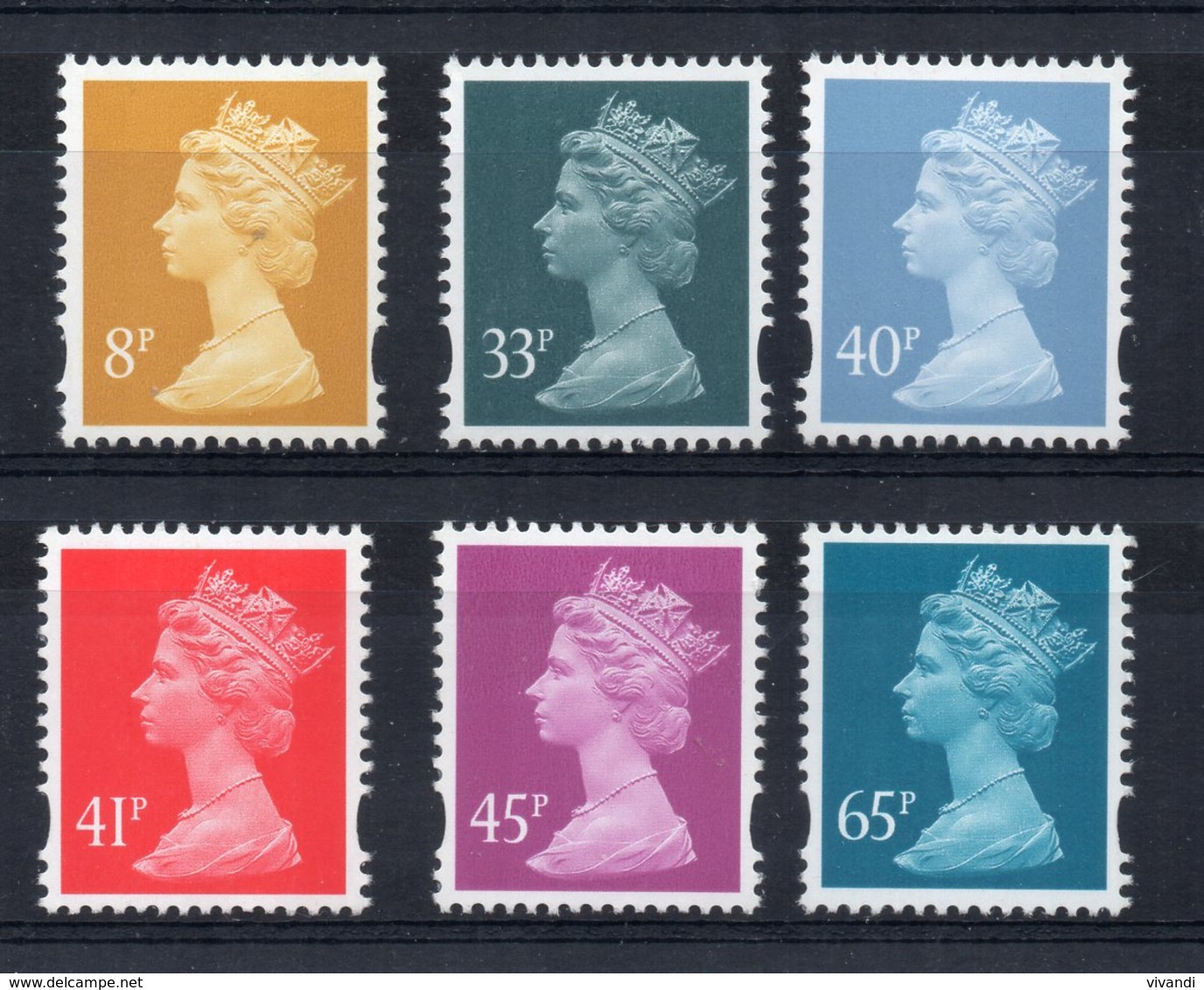 Great Britain - 2000 - Elliptical Perf Machins (Issued 25/04/00, Photo) - MNH - Nuovi